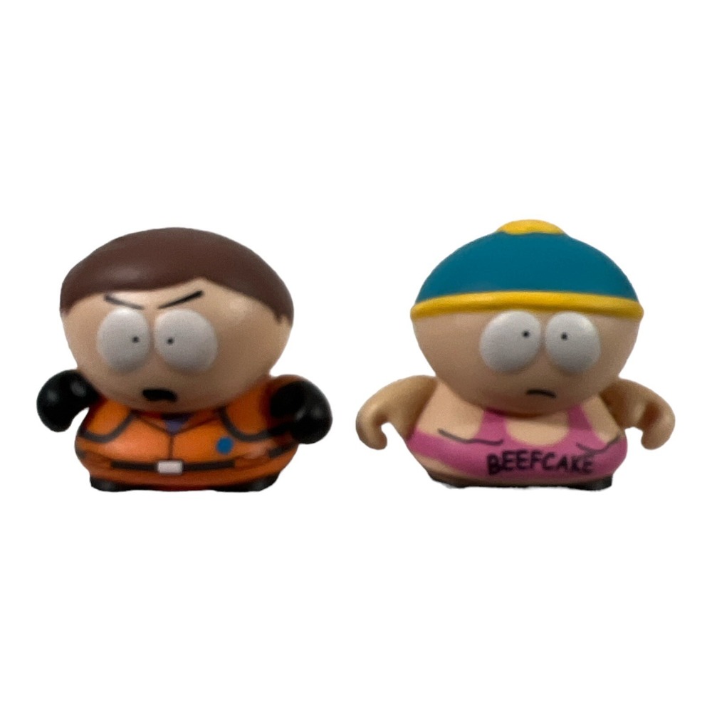 Kidrobot South Park Many Faces of Eric lot Cartman Hippie Exterminator Beefcakes